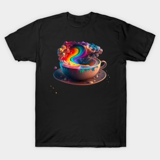 Rainbow Coffee 2 T-Shirt